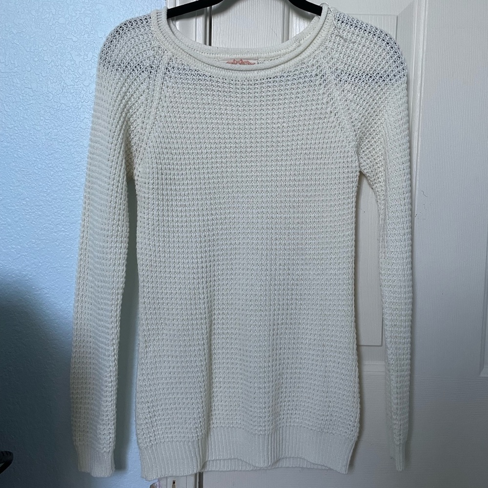 White Ambiance Sweater